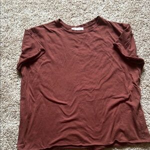 We the Free Brown T size L